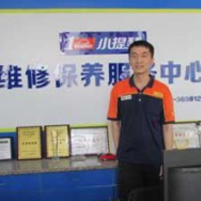 白云出来的台湾籍汽车“美容师”